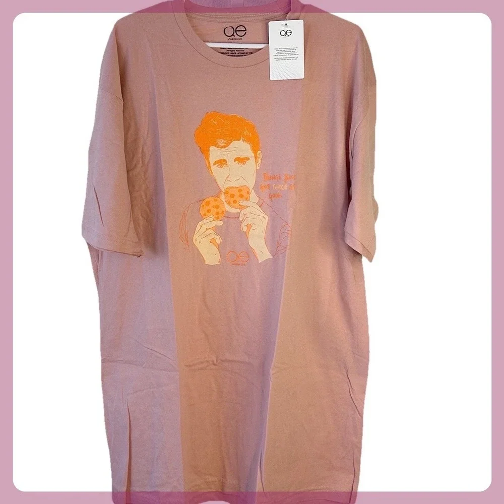 New W/Tags Queer Eye T-Shirt Twice As Good‎ Sz. 2X Unisex
